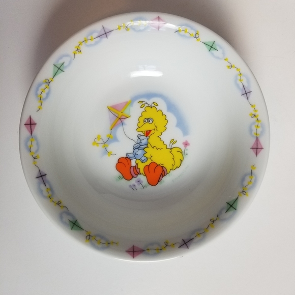 VINTAGE 80S NEWCOR SESAME STREET FLYING A KITE LOT - Picture 2 of 12